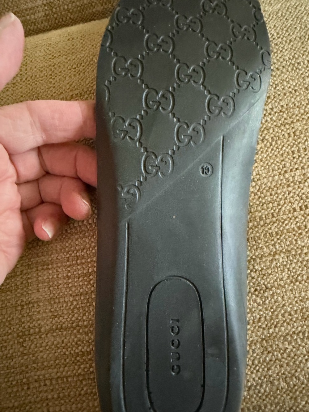 Gucci Red Suede Horsebit Loafers - Picture 6 of 7